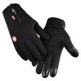 Gants de ski en velours pour écran tactile, chauds et imperméables, résistants au froid, pour l'automne et l'hiver