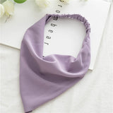 Headbands Cute Women Elastic Hair Accessories Bandana Turban Headwrap Triangle Hair Scarf
