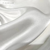 Foulard en pure soie blanche, foulard, mouchoir, foulard pour femme, 50x50, petit hijab, écharpe de cou, printemps automne