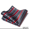 Vangise Brand Newest style  Silk Hanky Man Floral Gray Fit Business lover's day Pocket Square Handkerchiefs