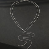 Stainless Steel Waists Chain Fashion Minimalist New Design Waists Chain Exquisite Layered Chain Waists Chain For Women Jewelry