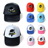 Casquette de baseball ajustable pour enfants, style hip-hop, à rabat, pour garçons et filles, nouveauté 2024