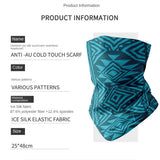 Types d'écharpe, bandana de sport cool, cagoule pour hommes et femmes, cyclisme, masque de ski, cache-cou 3D sans couture