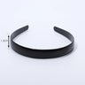 1 Piece Simple Women Headbands Fashion Head Band for Girls  Solid Black Color Casual Hair Accessories Plastic Headbans Wholesale