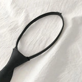 Cravate unisexe pour hommes et femmes, fermeture éclair, noire, à clip, pour hommes, cravates de sécurité, cravates pour vêtements, cravates mates pour porteurs funéraires