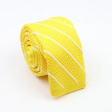 Cravates classiques en tricot pour hommes, cravates décontractées, à pois, à carreaux, pour loisirs, chaudes, pour affaires, mariage, largeur 6 cm