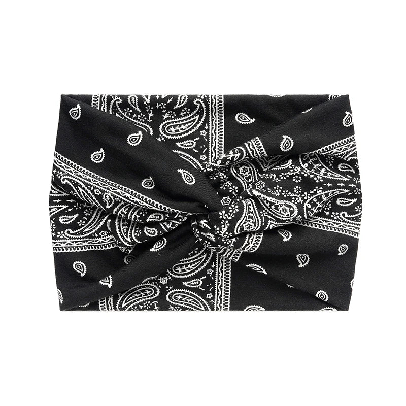 Twisted Wide Headbands for Women Extra Large Turban Workout Headband Fashion Yoga Hair Bands Boho Twisted Thick Hair Accessories