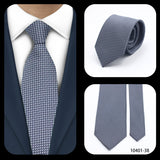 Cravates élégantes à pois pour hommes LYL 7 cm, cravate de luxe avec imprimé géométrique, cadeau pour invités, accessoires de festival pour gentleman