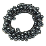 Pearls Beads Hair Ties Elastic Hair Bands For women Hair Rope Scrunchies Ponytail Holders Rubber Hair Accessories