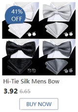 Hi-Tie Marque Soie Pré-noué Homme Nœud Papillon Mouchoir Boutons de Manchette Ensemble Nœud Papillon pour Homme Jacquard Solide Cachemire Floral Mariage Cadeau d'Affaires