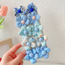 10 Pcs/Set New Baby Girl Cute Colors Flower Hair Bands Ponytail Holder Chilren Soft Scrunchies Rubber Kids Hair Accessories