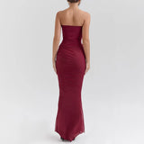 Suninheart Elegant 2 Pieces Dress Set with Scarf Women Fashion Matching Sets Sexy Cropped Top and Long Dress Set Casual Dress