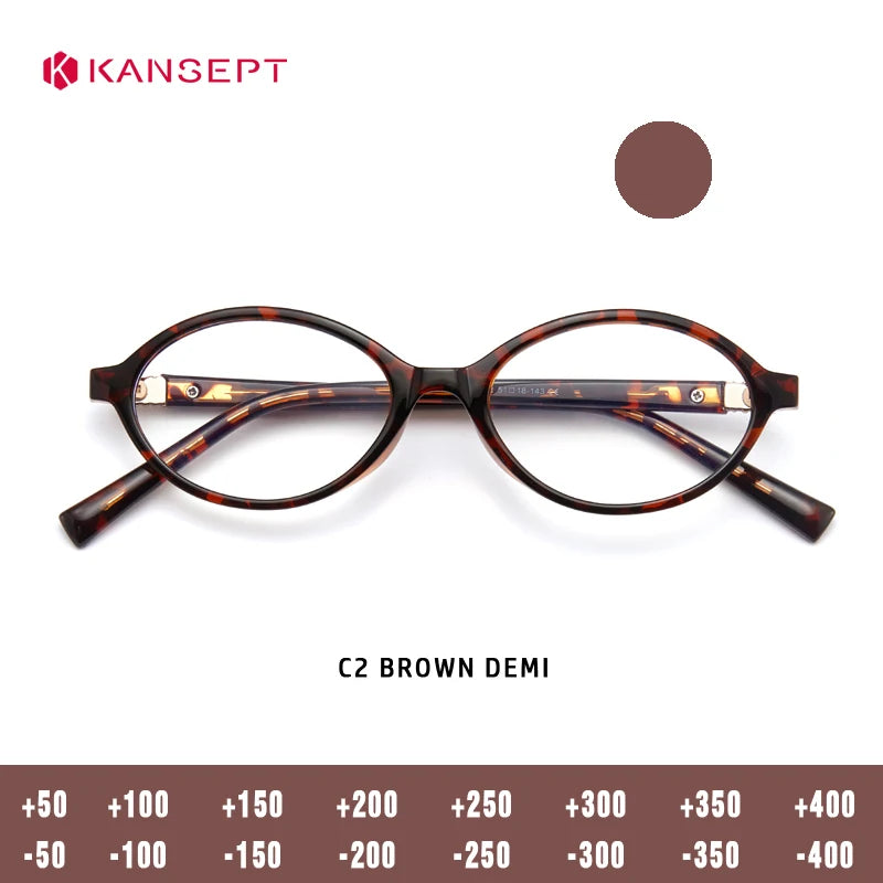 KANSEPT women's eyeglass frame optical lenses grade glasses Prescription for eyepieces in trend anti-glare lenses and blue light