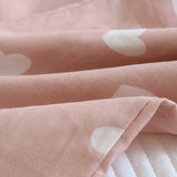 New Spring and Autumn Pajama Set Women's 100% Cotton Long Sleeve Pants Two Piece Love Lovely Sweet Home Furnishing Set