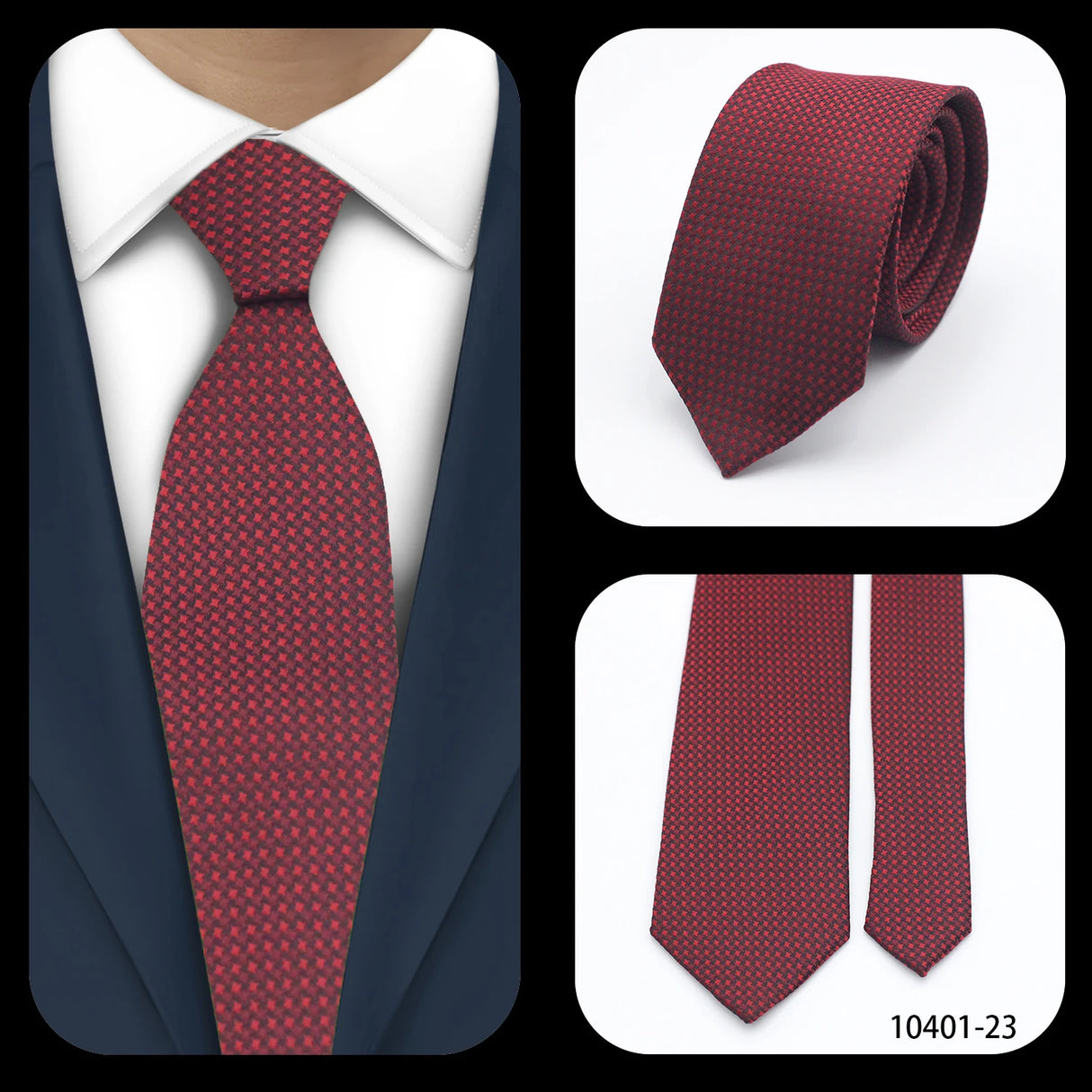 Cravates élégantes à pois pour hommes LYL 7 cm, cravate de luxe avec imprimé géométrique, cadeau pour invités, accessoires de festival pour gentleman