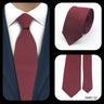 Cravates élégantes à pois pour hommes LYL 7 cm, cravate de luxe avec imprimé géométrique, cadeau pour invités, accessoires de festival pour gentleman