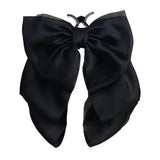 Barrettes à cheveux coréennes de grande taille pour femmes, accessoires pour queue de cheval haute