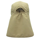 Casquette de protection solaire UPF 50+ pour enfants et garçons, chapeau de pêche réglable et amovible à séchage rapide avec rabat pour le cou