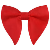 GUSLESON Fashion Pink Champagne Blue Solid Bow Tie For Men Classic Big Bowtie For Party Wedding Bowknot Adult Mens Tie