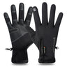 Motorcycle Gloves Winter Thermal Fleece Lined Winter Water Resistant Skin-friendly Touch Screen Outdoor Moto Riding Ski Gloves
