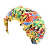 Bonnet de nuit pour enfants et filles, imprimé floral, bonnet de nuit en satin, turban, bonnet de nuit pour enfants, bonnet de soins capillaires, bonnet de nuit