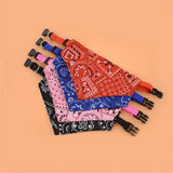 Bandanas pour chien, grande écharpe pour animal de compagnie, en coton à carreaux, lavable, nœuds papillon, collier, écharpe pour chien et chat, grands accessoires pour chien, foulard