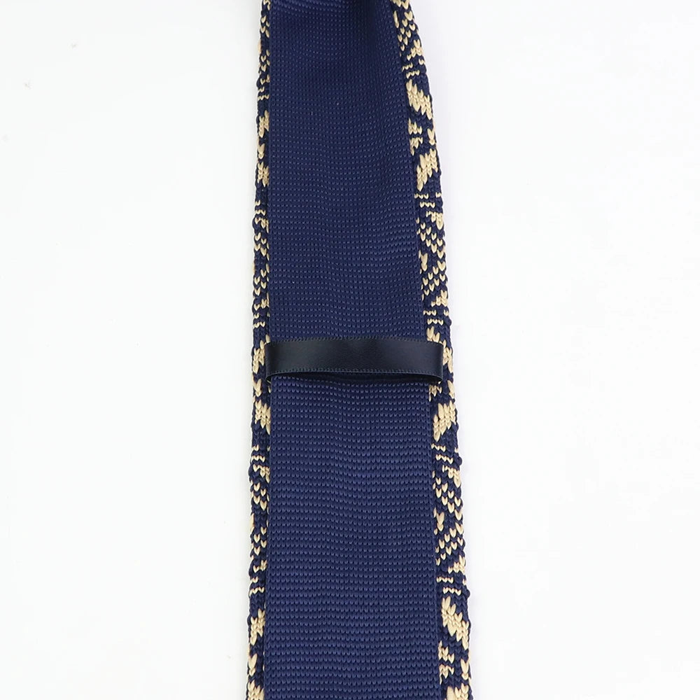 Cravates classiques en tricot pour hommes, cravates décontractées, à pois, à carreaux, pour loisirs, chaudes, pour affaires, mariage, largeur 6 cm