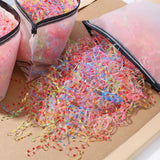 Lot de 1 000 élastiques à cheveux jetables colorés pour filles, accessoires pour cheveux, élastiques pour queue de cheval
