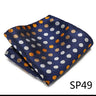 High Grade 2023 New Style Hot sale Silk Handkerchief Black Suit Accessories Solid Men Abraham Lincoln's birthday Pocket Square