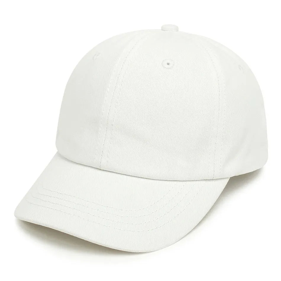 Casquettes pour enfants, couleur unie, en coton respirant, à rabat, ajustable, pour bébés, filles, été, de 1 à 5 ans