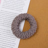 High Elastic Thicken Hair Rope Towel Pleated Scrunchie High Ponytail Holders Rubber Band Elastic Women Hair Ring Hair Accessory