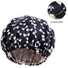 Bonnet de nuit ajustable en satin de soie pour bébé, bonnet de nuit en satin à imprimé floral pour enfants, bonnet de maquillage pour filles, bonnet de nuit pour enfants