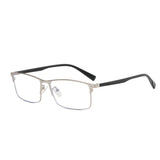 Big Titanium Glasses Frame Anti Blue Ray For Computer Work Business Spectacle Screen Protective Eyeglasses Wide155mm Light