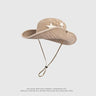 Retro Y2K Spice Girls Style Fisherman Hat Summer Cowboy Sun Cap Travel Photo Bob Panama Women Outdoor Hiking Sunshade Bucket Hat