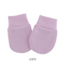 Bonnet pour nouveau-né avec gants, bonnet chaud en coton pour enfants, accessoires pour enfants, bonnet de nuit pour bébés de 0 à 6 mois, automne et hiver