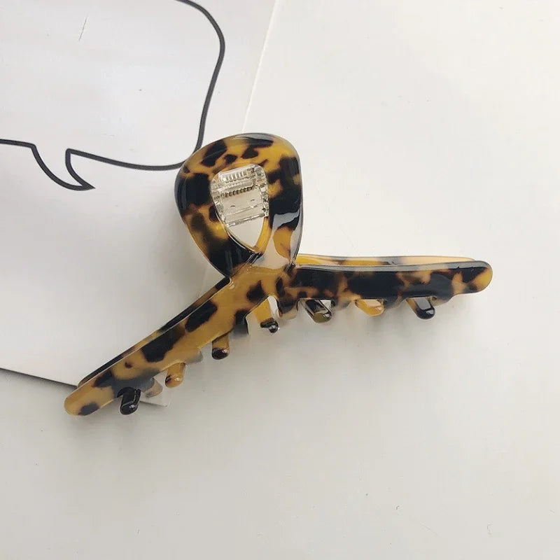 Bilandi – Pince à cheveux tendance en acétate pour femme et fille, accessoire de coiffure en résine