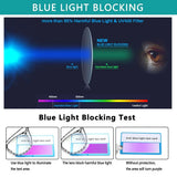 Anti-fog Safety Glasses Blue Light Blocking Glasses Anti Pollen Goggles Eye Protection Glasses for Men Women UV400 Protection