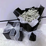 Ruban en organza transparent avec bordure dorée, 10 m, pour emballage cadeau, bouquet de mariée, décoration de Noël