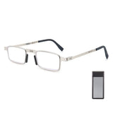 Blue Ray Blocking Anti-Blue Light Reading Glasses Portable With Glasses Bag Hyperopia Glasses Eye Protection Folding