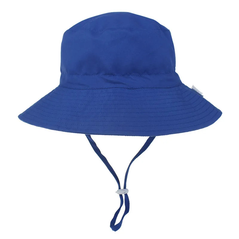 Summer Baby Sun Hat Baby Sun Hat for Girls and Boys Outdoor Anti UV Kids Beach Caps Bucket Cap