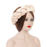 Fashion Candy Color Braids Twist Headbands for Women African Headwear Elastic Hair Bands Ladies Turban Female Bandage Headwrap