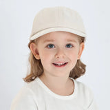 Casquettes pour enfants, couleur unie, en coton respirant, à rabat, ajustable, pour bébés, filles, été, de 1 à 5 ans
