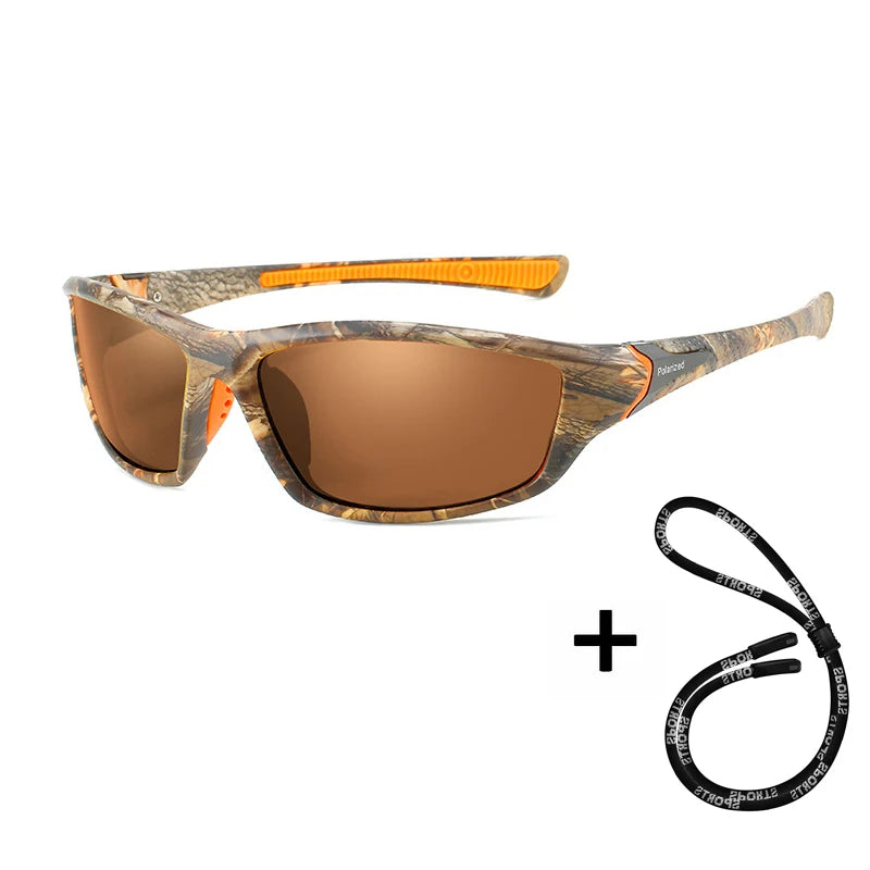 2023 High Definition Polarized Sunglasses for Men Women Outdoor Sport Fishing Sun Glasses UV400 Protection Driving Eyeglasses