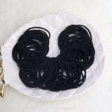New Color Nylon Elastic Hair Tie Rubber Band for Women Men Thin Hairbands Ponytail Holder Hair Accessories