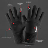 Winter Waterproof Women's Gloves Touchscreen Windproof Sports Fishing Driving Motorcycle Ski Non-slip Warm Cycling Men Gloves