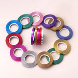 Rouleau de ruban pour ballons de 10 mètres, 5 mm, accessoire de fête, anniversaire, mariage, chaîne de ballons laser, rubans en satin, bricolage, décoration de fête
