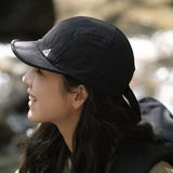 Casquette de baseball japonaise rétro à 5 panneaux pour femme, protection solaire, polyvalente, décontractée, souple, pour le printemps et l'été