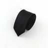 Cravate classique unie pour homme, cravate formelle à rayures, 6 cm, fine, pour mariage, slim, pour marié