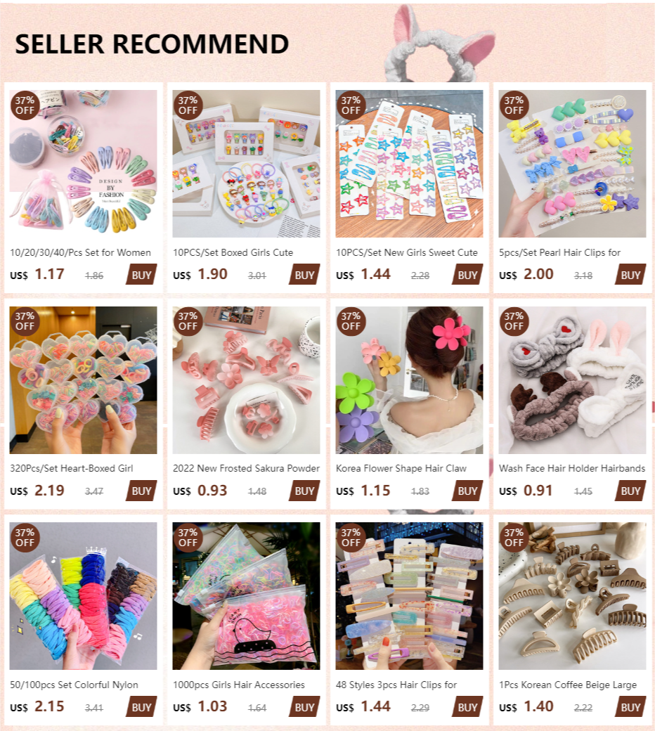 Leopard Elastic Hair Bands Ponytail Holder Scrunchies Big Pearls Beads Rubber Resin Balls Band Headband Lady Hair Accessories