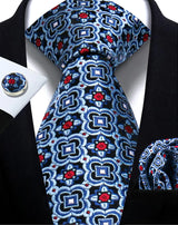 Cravate homme Paisley Jacquard tissé 8 cm formelle affaires mariage cravate poche carré ensemble costume cravate haute qualité fait main Gravata